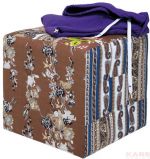 Pufa Patchwork beige 40x40  - Kare Design 6